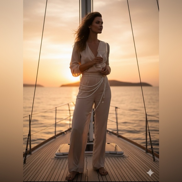 Last One! Body Pearls Hip Belt OS - Picture 2 of 15